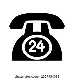 Hotline icon vector illustration graphic design