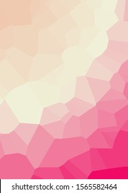 hotpink Color Abstract trianglify Generative Art background illustration