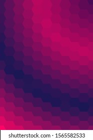 hotpink Color Abstract trianglify Generative Art background illustration