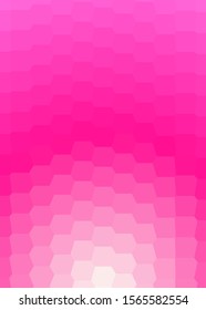 hotpink Color Abstract trianglify Generative Art background illustration