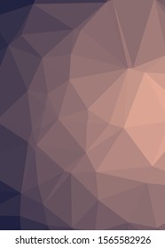 hotpink Color Abstract trianglify Generative Art background illustration