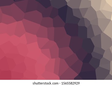 hotpink Color Abstract trianglify Generative Art background illustration