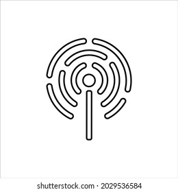 Diseño vectorial gráfico de icono de Hotpot