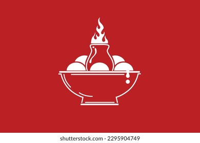 hotpot
(in East Asian cooking) is a dish consisting of raw ingredients such as thinly sliced meat and vegetables that are cooked by dinners at the table by dipping them in boiling broth.
