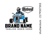 HOTROD illustration vector image ready editable