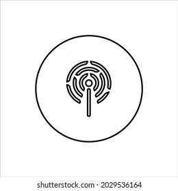 Hotspot icon design graphic vector 