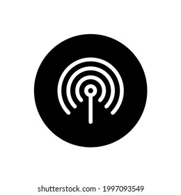 Hotspot icon with rounded style