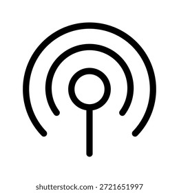 Hotspot Icon Vector Symbol Design Illustration