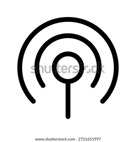 Hotspot Icon Vector Symbol Design Illustration