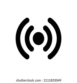 hotspot icon, web icon, technology vector illustration