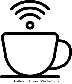 vector de ilustración de icono de línea directa