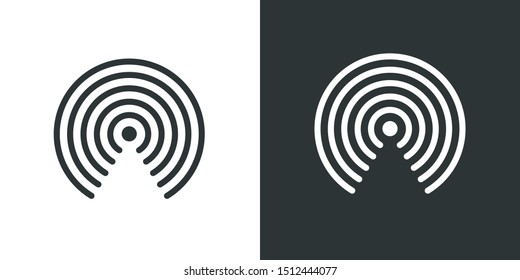 Hotspot Symbol Sign Icon Vector