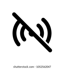 hotspot , tethering, hotspot, disconnect icon vector template