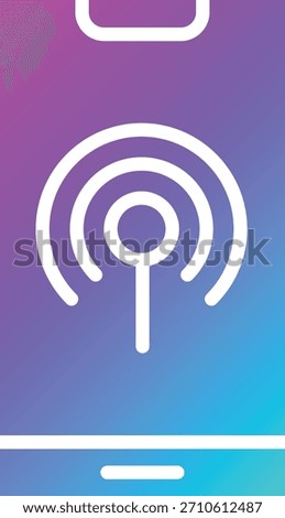 Hotspot Vector Icon Design Illustration