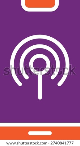 Hotspot Vector Icon Design Illustration