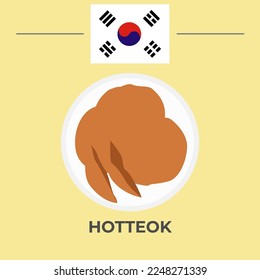 Avances de vector Hotteok 10. fácil de editar
