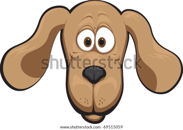 Hound Dog Stock Vector (Royalty Free) 69515059