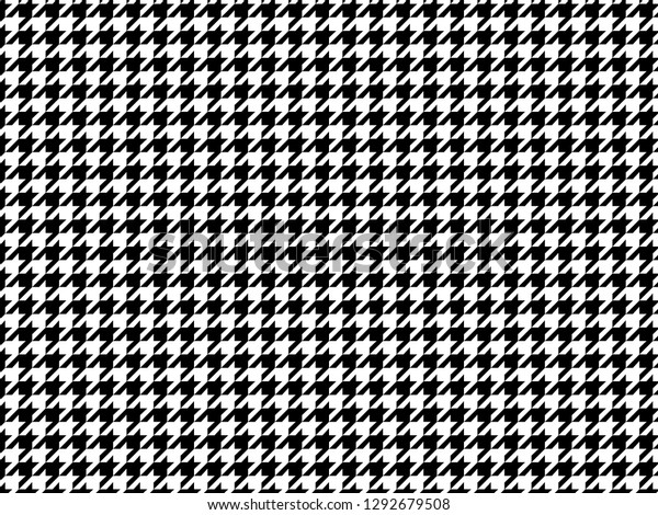 Hounds tooth check\
pattern textile design