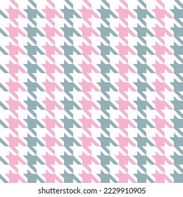 hounds tooth geometric pattern for clothing fashion