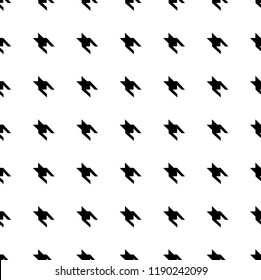 Hounds Tooth Monochrome Seamless Pattern Background