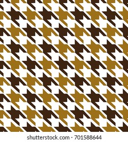 Hounds Tooth Seamless Texture Pattern Design