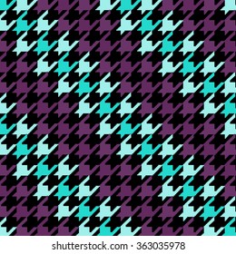 Hounds tooth texture in vector format.
