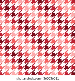 Hounds tooth texture in vector format.