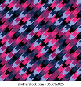 Hounds tooth texture in vector format.