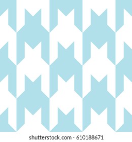 houndstooth checkered fashion trendy textile geometric pattern