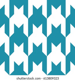 houndstooth checkered fashion trendy textile geometric pattern