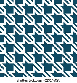 houndstooth checkered fashion trendy textile geometric pattern