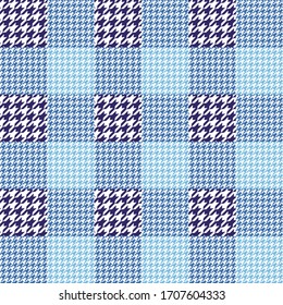 Houndstooth pattern seamless. 
Stylish vector design for fabric, wallpaper, wrapping, background.