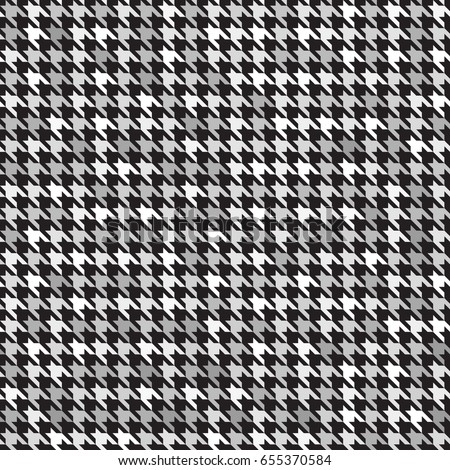 Houndstooth pattern. Seamless vector
