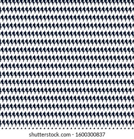 Houndstooth pattern. textile texture. Classic fashion. crowbars images pattern.