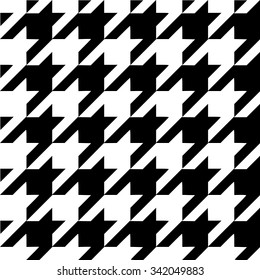 Houndstooth pattern vector