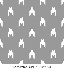 Houndstooth pattern vector in grey and white. Seamless plaid for textile print.