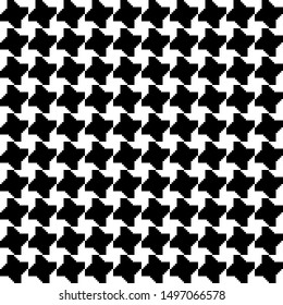 Houndstooth pattern.Wallpaper, Abstract background,Tablecloths, Clothes, Shirts, Dresses, Bedding, Blankets and other textile products-EPS10
