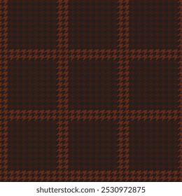 Padrão de Impressão Clássico Houndstooth Plaid