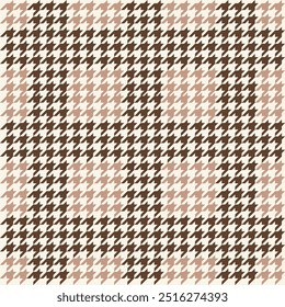houndstooth seamless check pattern plaid design