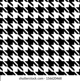Houndstooth Seamless Pattern