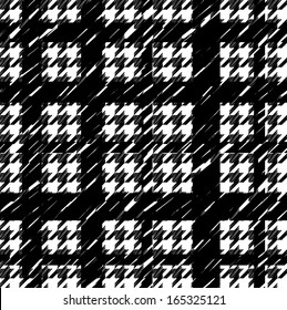 Hounds-tooth seamless pattern 