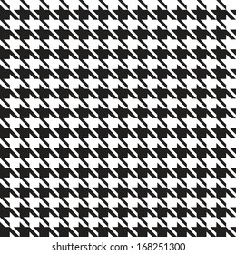 Houndstooth Seamless Pattern