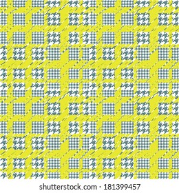 Hounds-tooth seamless pattern 