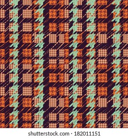 Hounds-tooth seamless pattern 