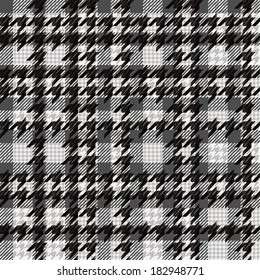 Hounds-tooth seamless pattern