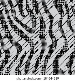 Hounds-tooth seamless pattern
