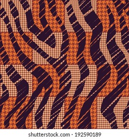 Hounds-tooth seamless pattern