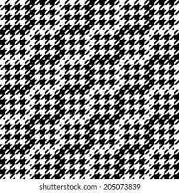 Hounds-tooth seamless pattern