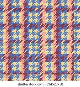 Hounds-tooth seamless pattern