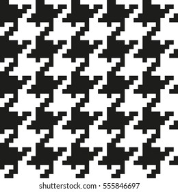 Houndstooth Seamless Pattern